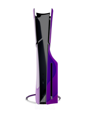 Skin premium para Playstation diseño Flux Myst, vista lateral derecha con ajuste preciso