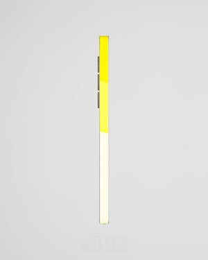 Skin premium para Samsung diseño Flux Solar, vista lateral izquierda con acabado mate