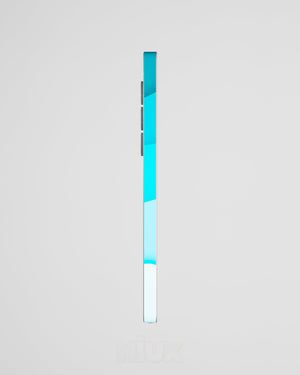 Skin premium para Samsung diseño Flux Tide, vista lateral izquierda con acabado mate