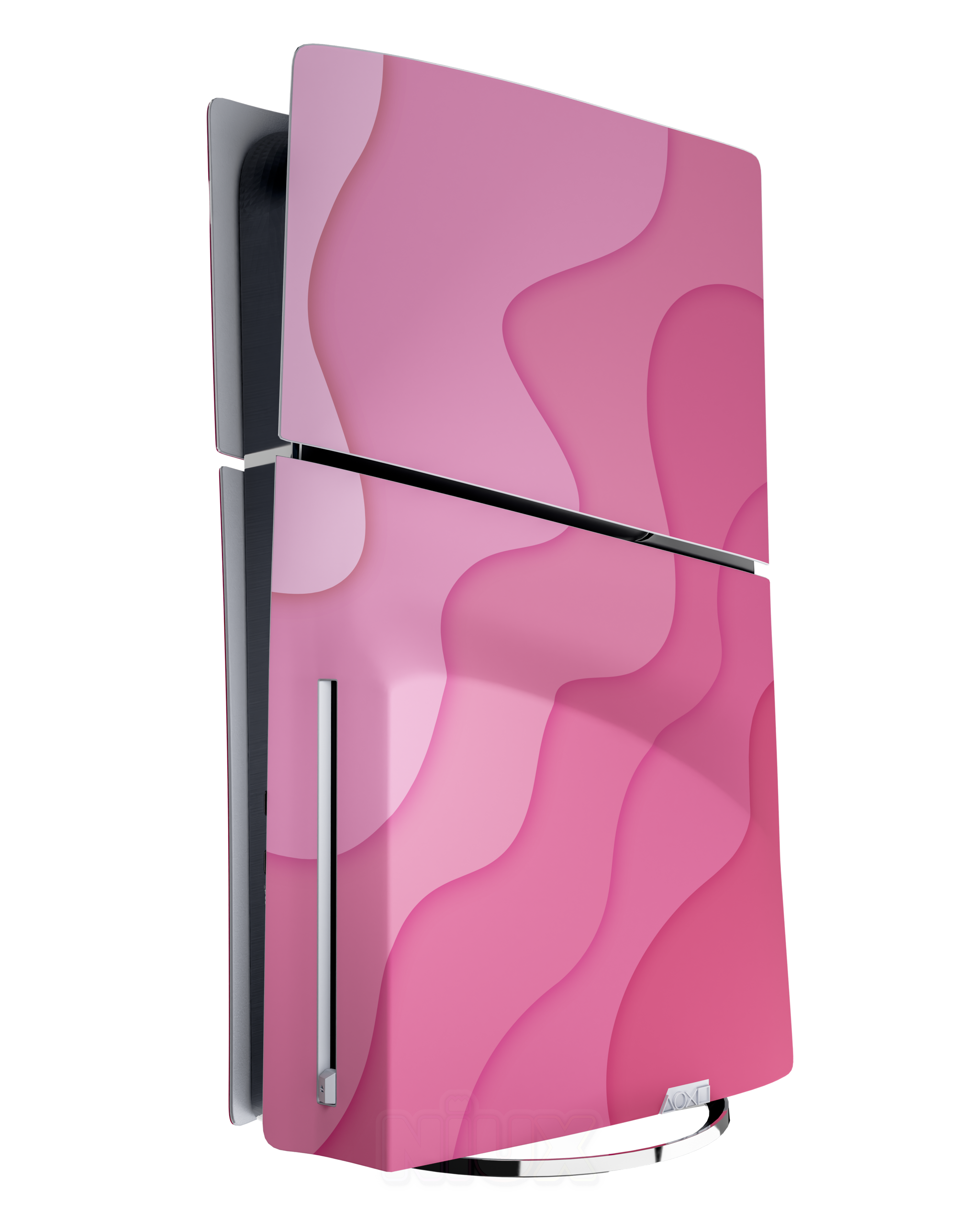 Skin premium para Playstation diseño Flux Velvet, vista lateral izquierda con acabado mate