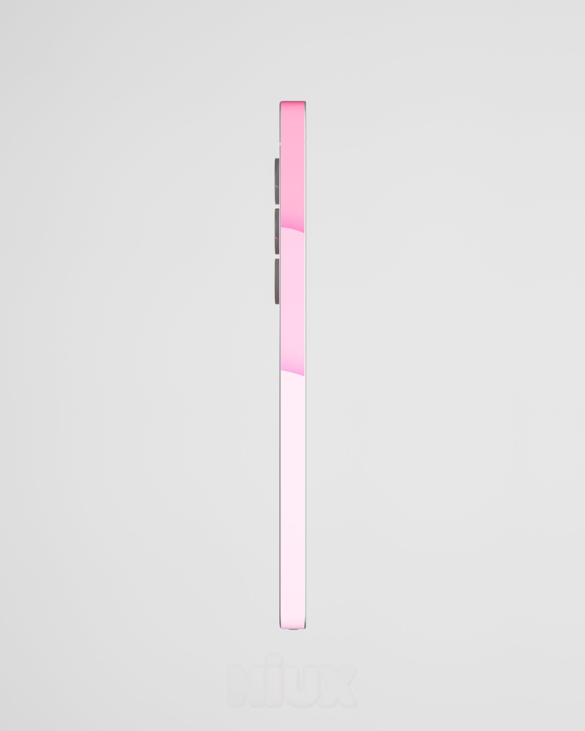 Skin premium para Samsung diseño Flux Velvet, vista lateral izquierda con acabado mate